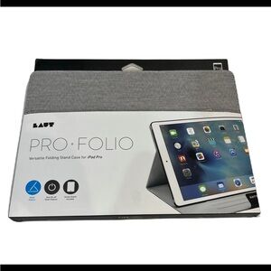 LAUT Pro·Folio Folding Stand Case for iPad Pro - Gray